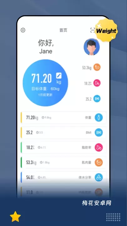 乐瘦体脂秤_生活休闲_第1张_梅花安卓网 乐瘦体脂秤_https://m.nk-zx.com_生活休闲_第1张